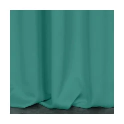 Zasłona gotowa 135x250 LOGAN turkusowa