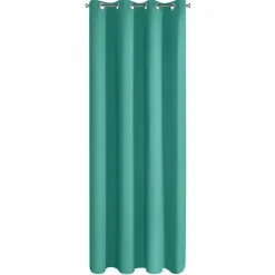 Zasłona gotowa 135x250 LOGAN turkusowa