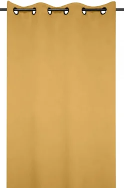 Zasłona NOTTE 135x250 musztardowa zaciemniająca