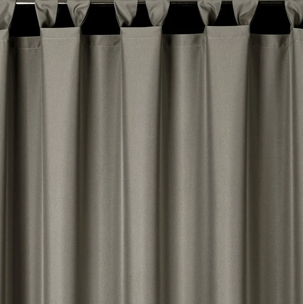 Zasłona ogrodowa 155x240 cm ciemnobeżowa