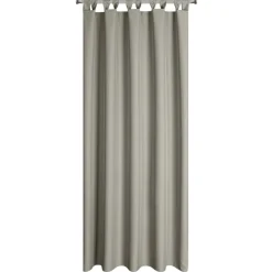 Zasłona ogrodowa 155x240 cm ciemnobeżowa