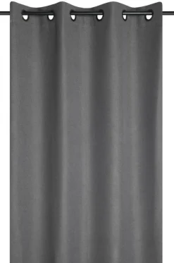 Zasłona PORTLAND 140x260 ciemnoszara 100% blackout