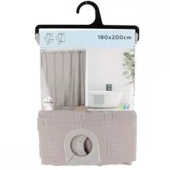 Zasłona prysznicowa Camus Taupe H200cm