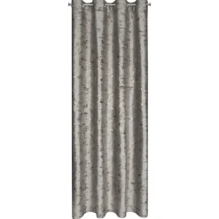 Zasłona TAMI 140x250 stalowa ze złotem