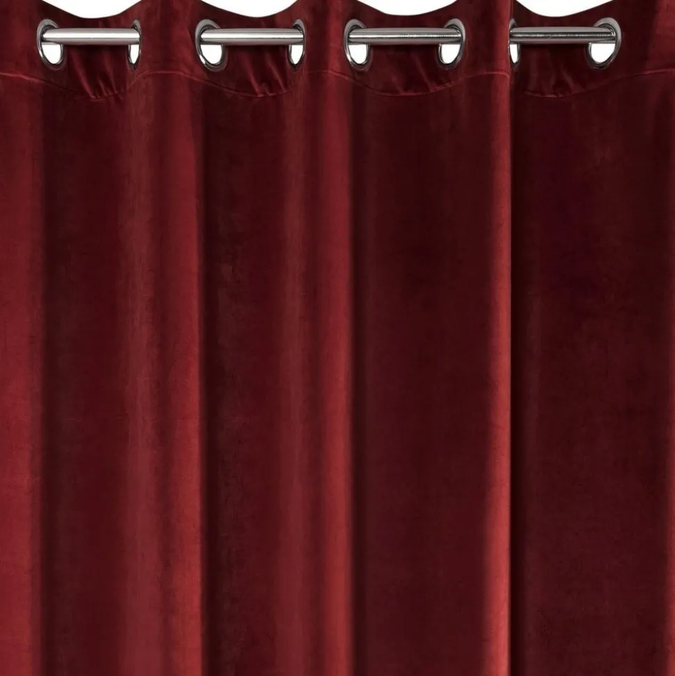 Zasłona VILLA gotowa 140x250 cm c.bordo