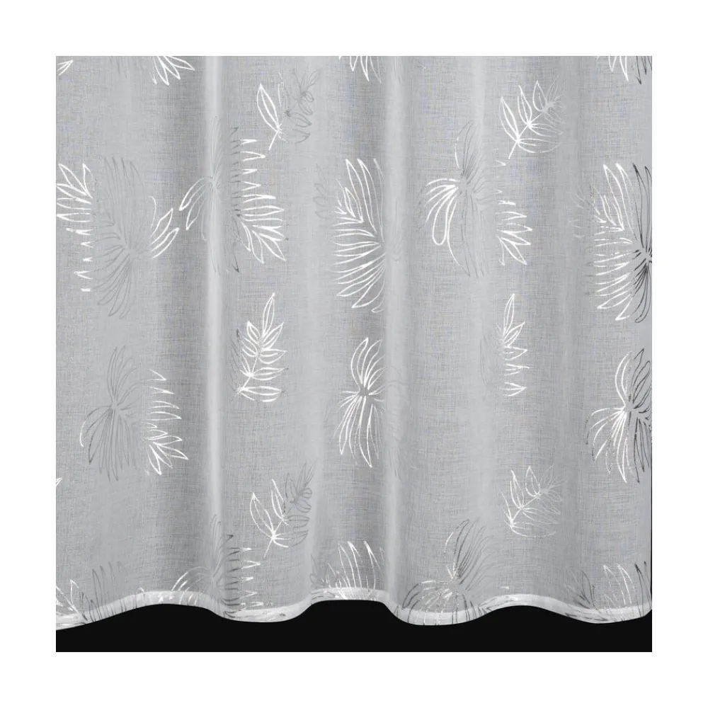 Zasłona CAPRI 140X250 biała liście * EUROFIRANY B.B. Choczyńscy Sp.J. Sale