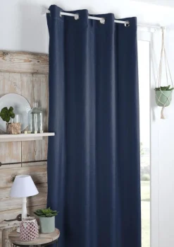 Zasłona COPENHAGUE 140x260 granatowa * STOF Discount