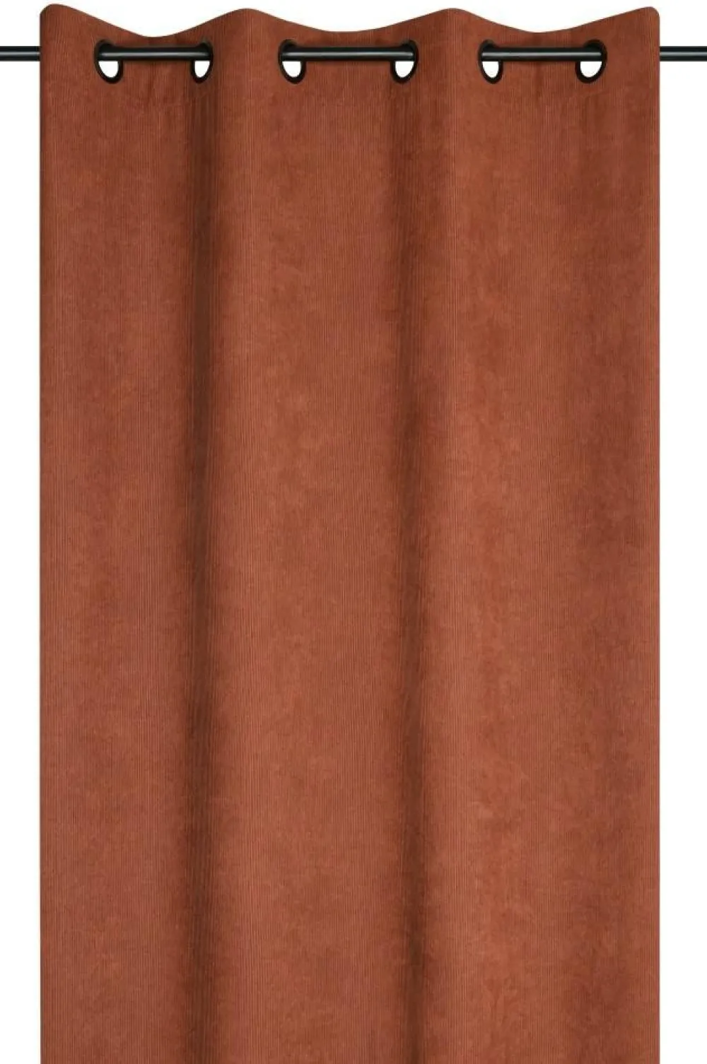 Zasłona DANDY 140x260 czerwona sztruks * STOF Outlet