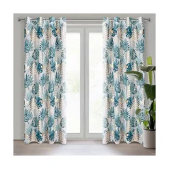 Zasłona KERI 140x250 turkusowo złota * EUROFIRANY B.B. Choczyńscy Sp.J. Hot