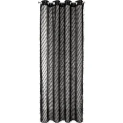 Zasłona LAUREL 140x250 czarna moherowe nici * EUROFIRANY B.B. Choczyńscy Sp.J. Clearance