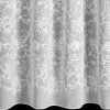 Zasłona LILY 140x250 cm biała haftowane kwiaty przelotki * EUROFIRANY B.B. Choczyńscy Sp.J. Online