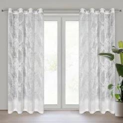 Zasłona LINNEA 140x250 biała botaniczna * EUROFIRANY B.B. Choczyńscy Sp.J. Online