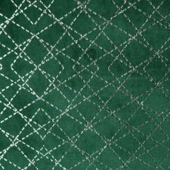 Zasłona MOLY 140x250 zielona srebrny nadruk * EUROFIRANY B.B. Choczyńscy Sp.J. Discount