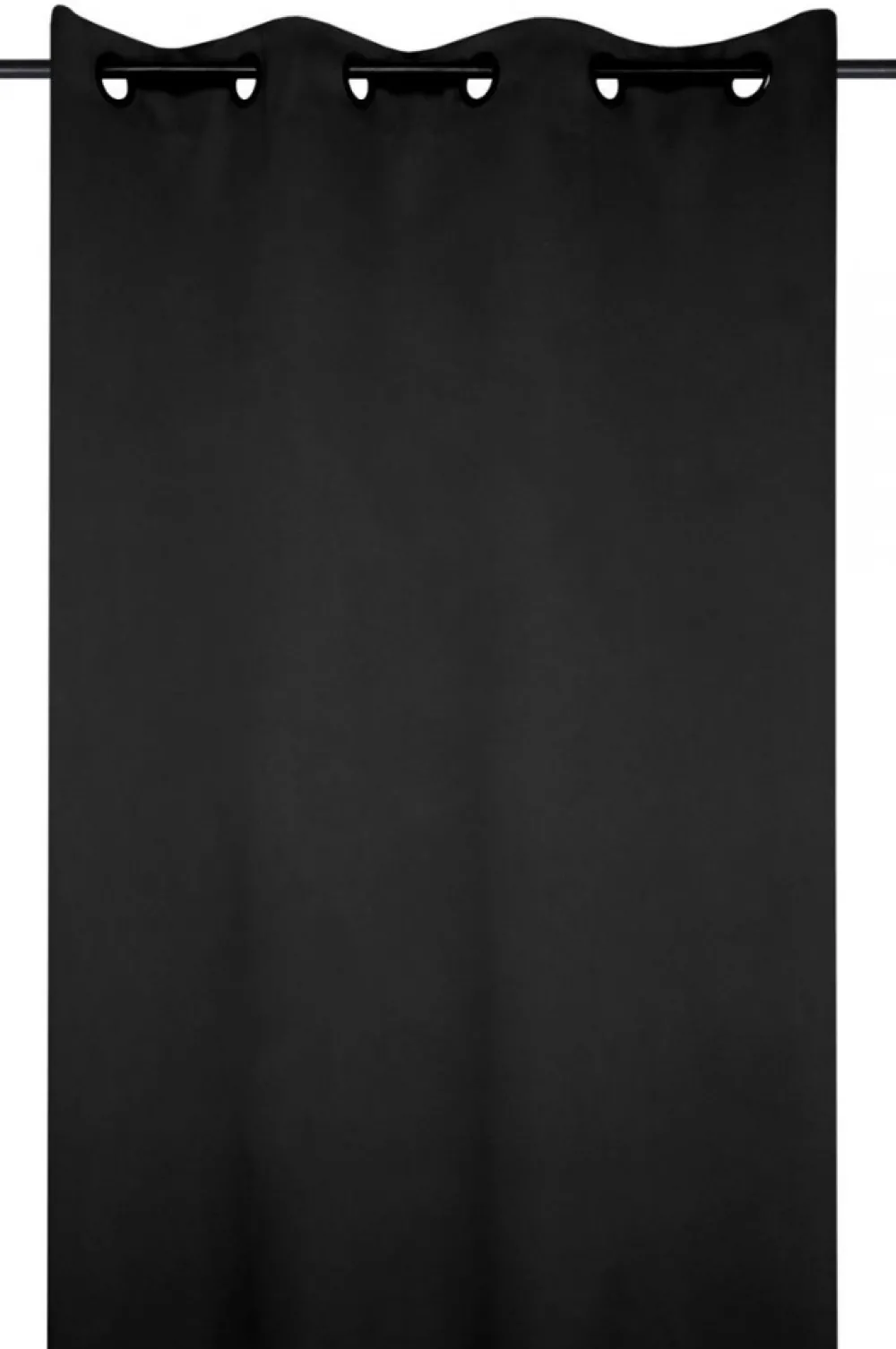 Zasłona NOTTE 135x250 czarna zaciemniająca * STOF Discount