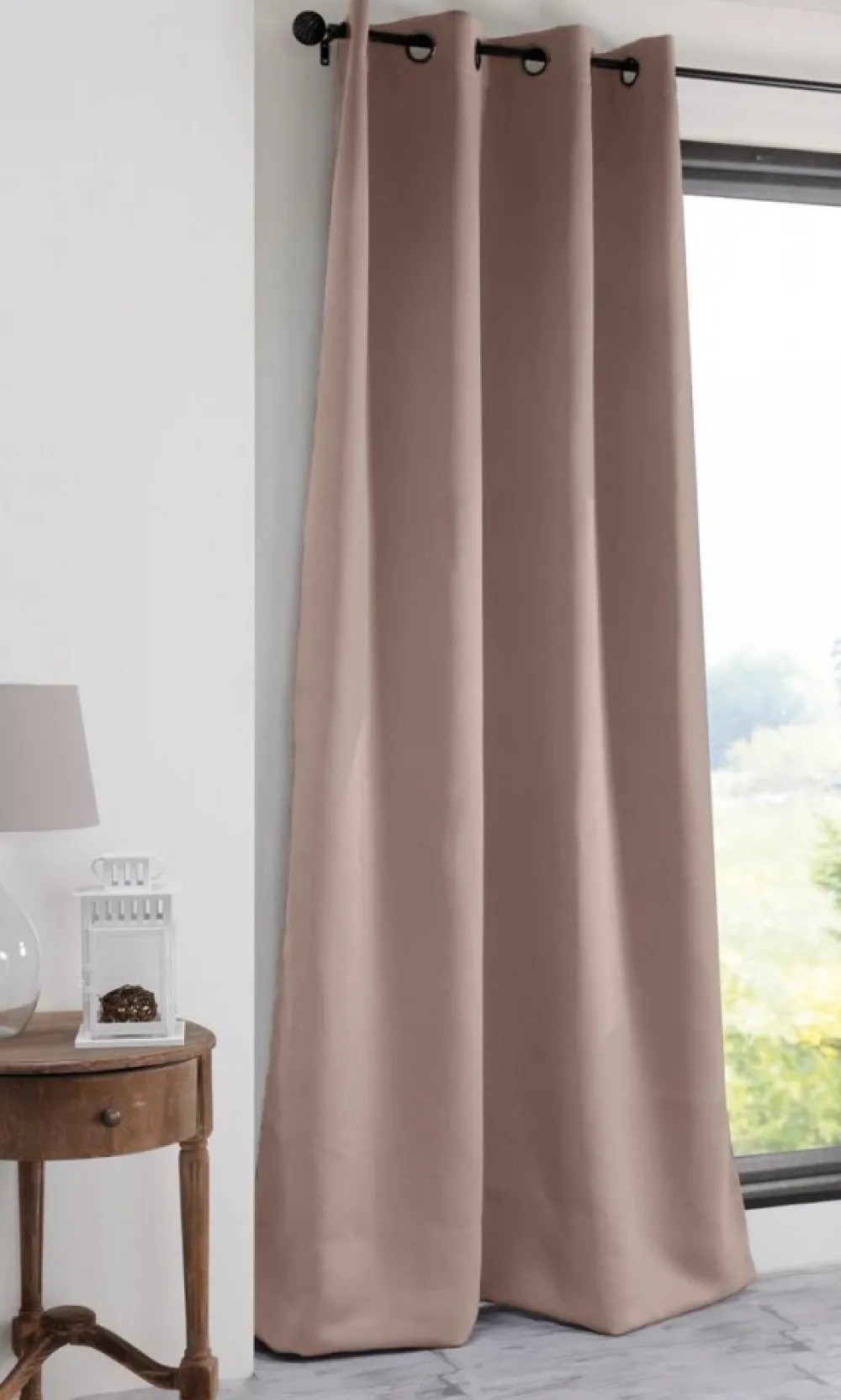 Zasłona NOTTE 135x250 pudrowy zaciemniająca * STOF Online