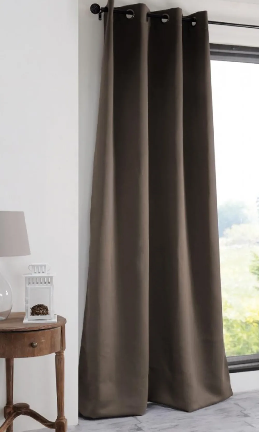 Zasłona NOTTE 135x250 taupe zaciemniająca * STOF Online