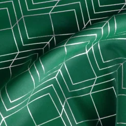 Zasłona POLI 140x250 zielona geometryczna * EUROFIRANY B.B. Choczyńscy Sp.J. Sale