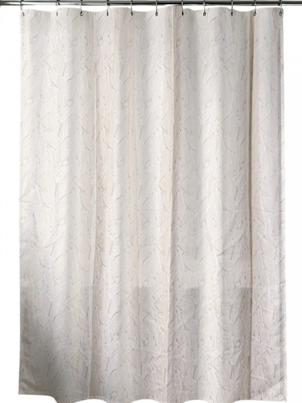 Zasłona prysznicowa BOTANIQUE 180x200 cm beż * TENDANCE Outlet