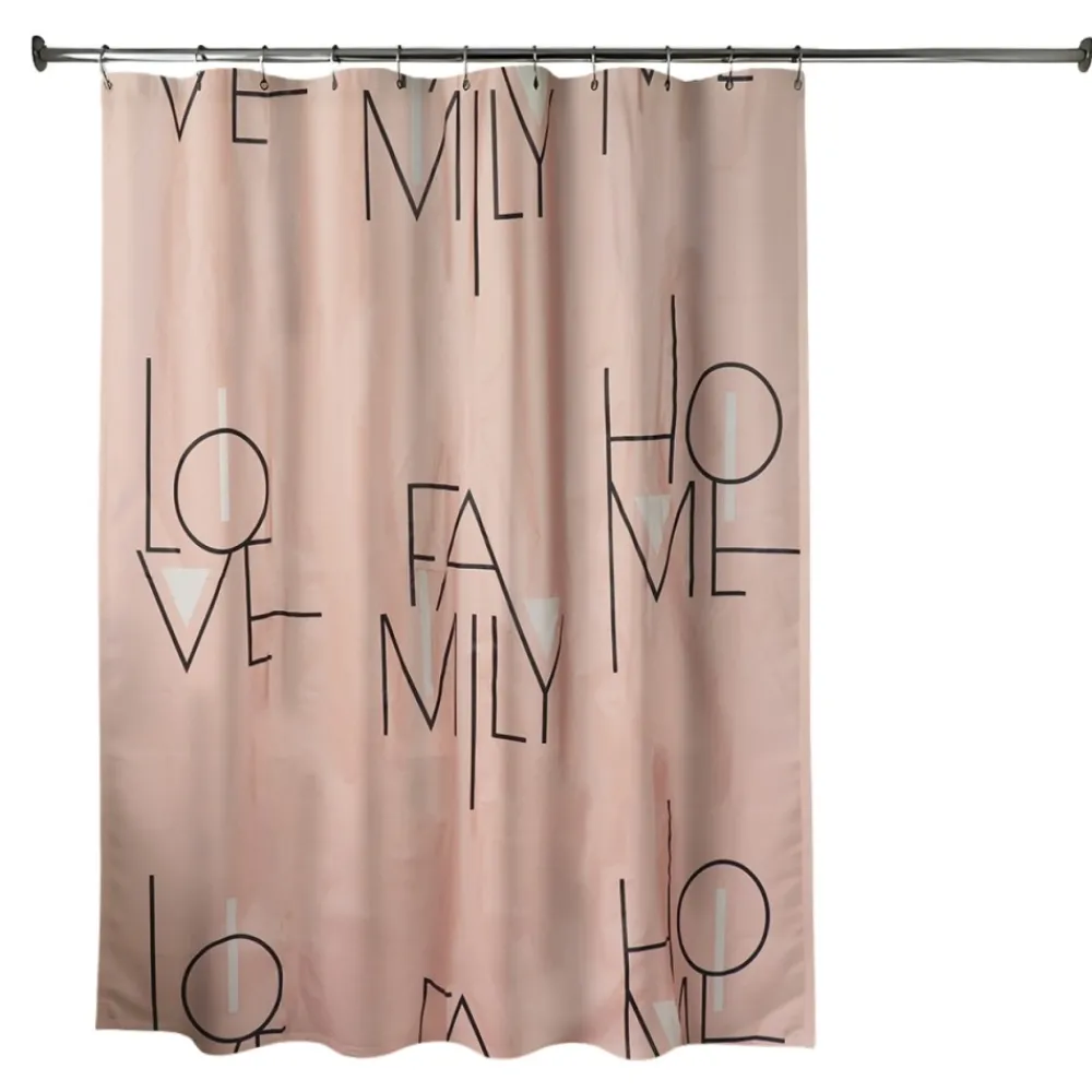 Zasłona prysznicowa Luna1 180x180 cm blush * TENDANCE Sale