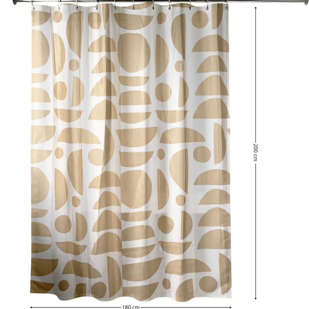 Zasłona prysznicowa OCHRE TRIBAL 180x200 cm * TENDANCE Clearance