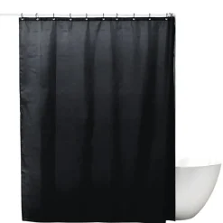 Zasłona prysznicowa Sileno Black H200cm * TENDANCE
