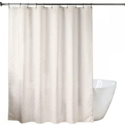 Zasłona prysznicowa 180x180cm beżowa Ivy * TENDANCE Clearance