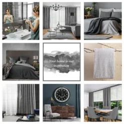 Zasłona ROSA 140x270 taśma srebrna * EUROFIRANY B.B. Choczyńscy Sp.J. Discount