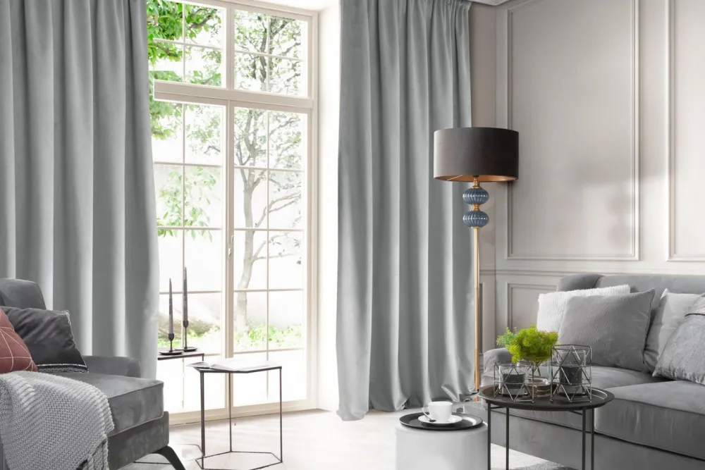 Zasłona ROSA 140x270 taśma srebrna * EUROFIRANY B.B. Choczyńscy Sp.J. Discount
