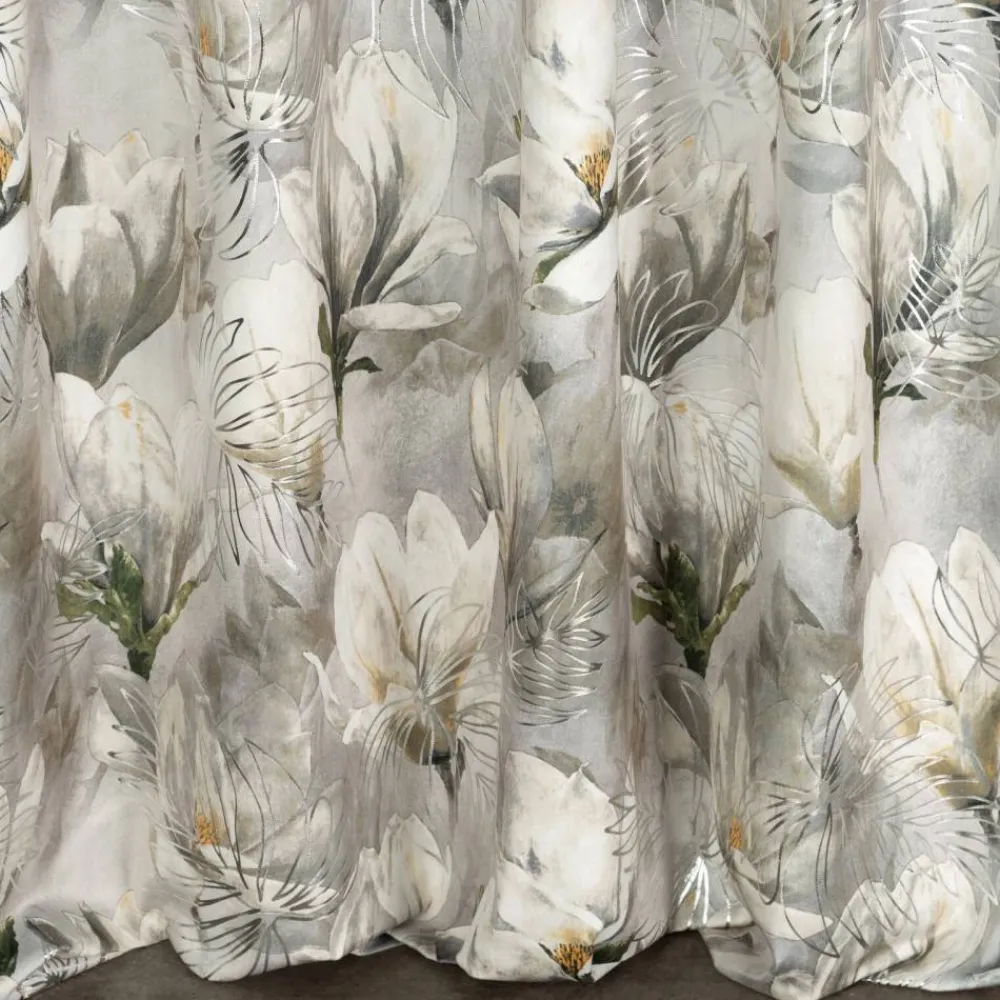 Zasłona SANDY 140x300 cm stalowo srebrna * EUROFIRANY B.B. Choczyńscy Sp.J. Hot