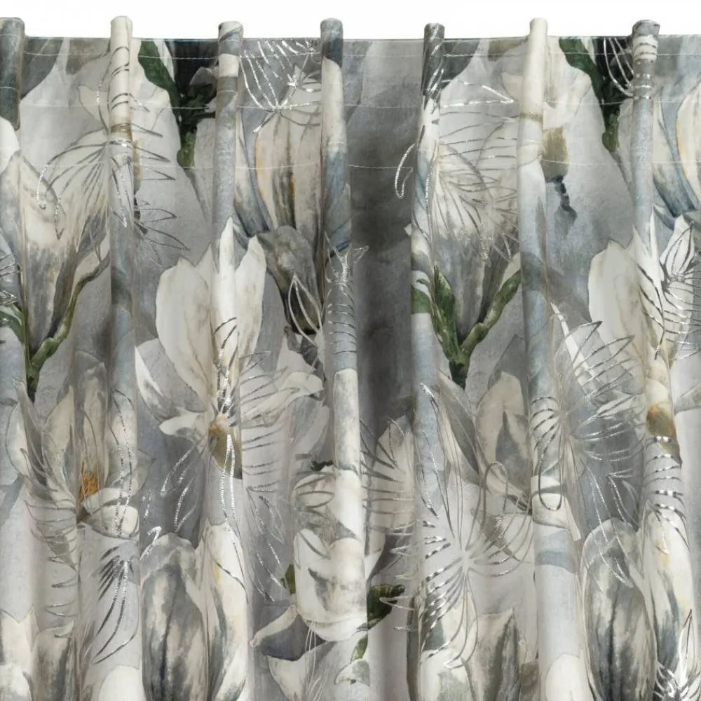 Zasłona SANDY 140x300 cm stalowo srebrna * EUROFIRANY B.B. Choczyńscy Sp.J. Hot