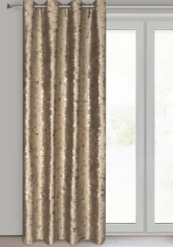 Zasłona TAMI 140x250 brązowa ze złotem * EUROFIRANY B.B. Choczyńscy Sp.J. Best