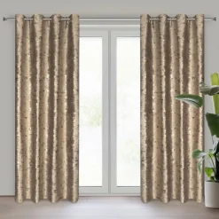 Zasłona TAMI 140x250 brązowa ze złotem * EUROFIRANY B.B. Choczyńscy Sp.J. Best