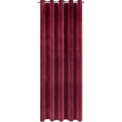Zasłona VILLA gotowa 140x250 cm bordowa * EUROFIRANY B.B. Choczyńscy Sp.J. Discount