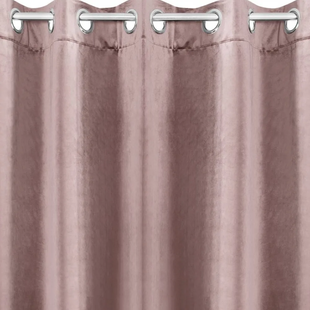 Zasłona VILLA gotowa 140x250 cm pudrowa * EUROFIRANY B.B. Choczyńscy Sp.J. Outlet