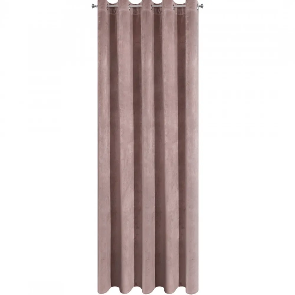 Zasłona VILLA gotowa 140x250 cm pudrowa * EUROFIRANY B.B. Choczyńscy Sp.J. Outlet