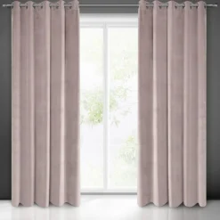 Zasłona VILLA gotowa 140x250 cm pudrowa * EUROFIRANY B.B. Choczyńscy Sp.J. Outlet