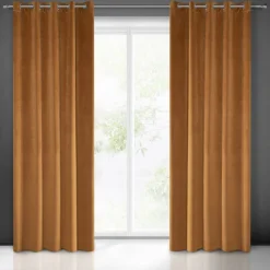 Zasłona VILLA gotowa 140x250 cm ruda * EUROFIRANY B.B. Choczyńscy Sp.J. Discount