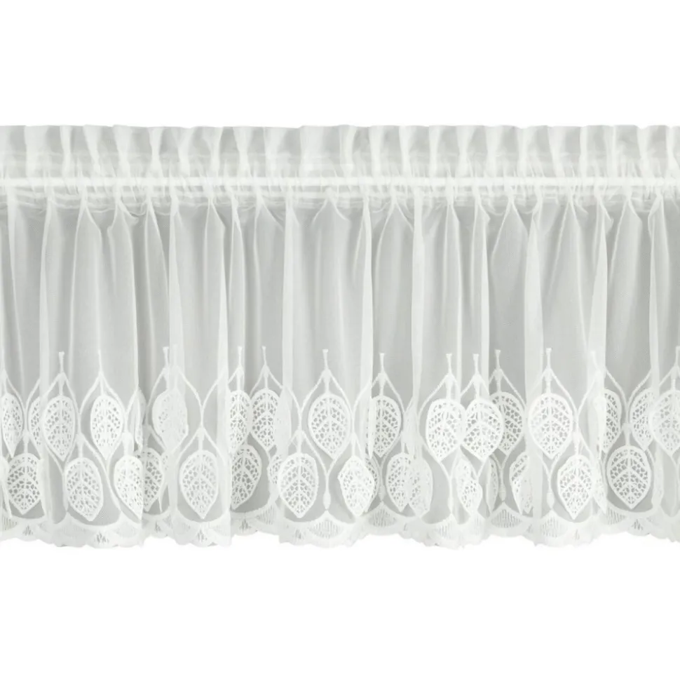 Zazdrostka NIRA haft 3D liście 40x150 cm