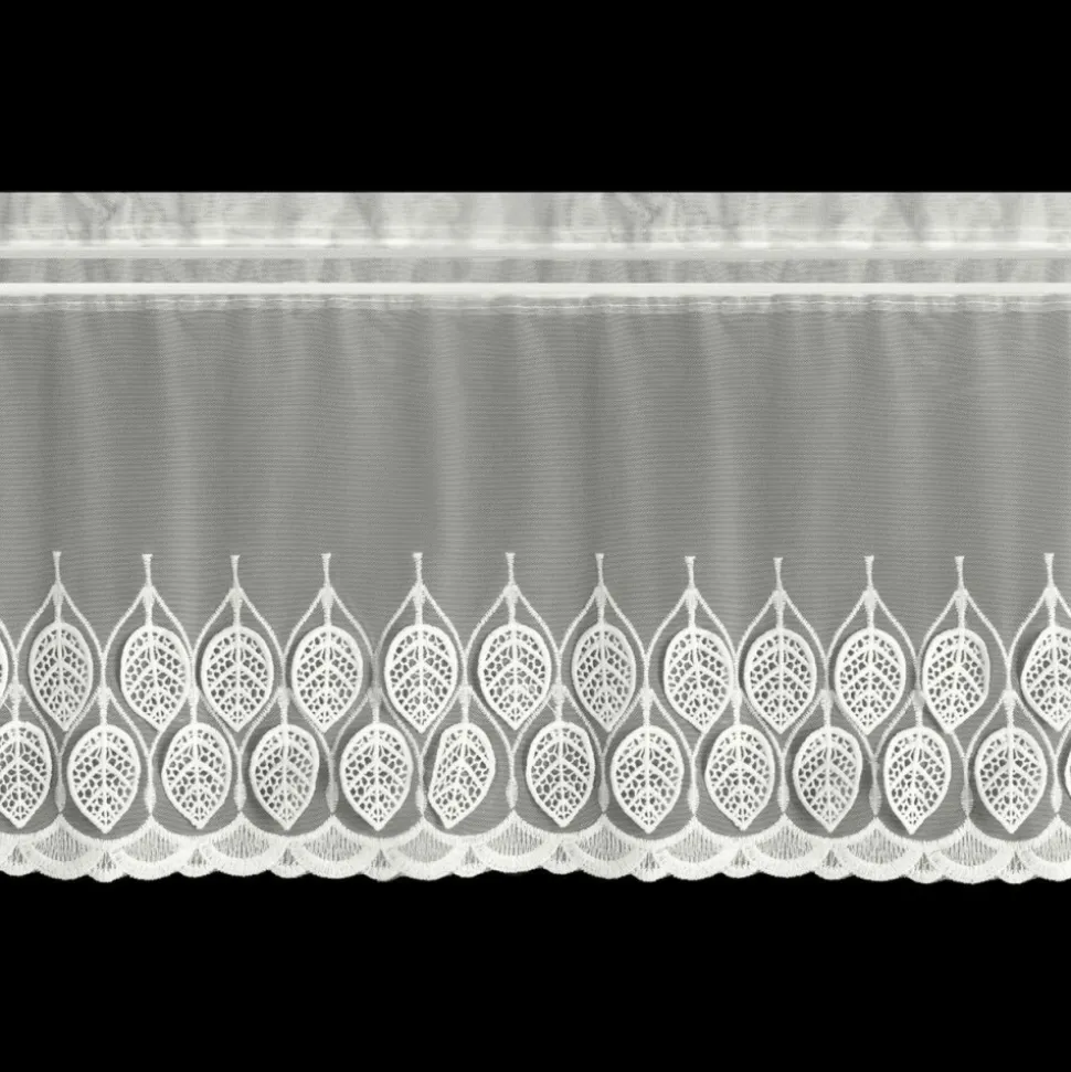 Zazdrostka NIRA haft 3D liście 40x150 cm