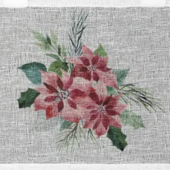 Zazdrostka świąteczna 30x150 cm biała