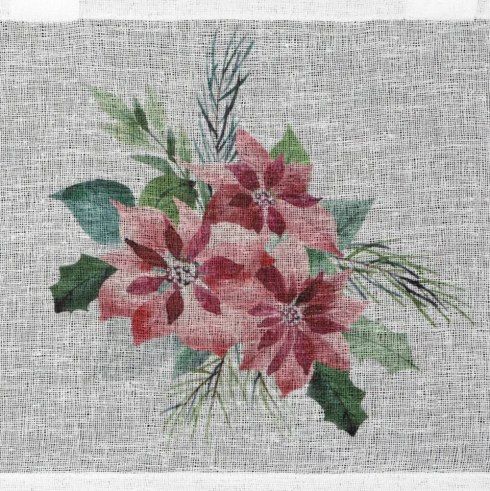 Zazdrostka świąteczna 30x150 cm biała