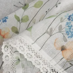 Zazdrostka NATI 30x150 biała z kwiatami