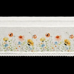 Zazdrostka NATI 30x150 biała z kwiatami