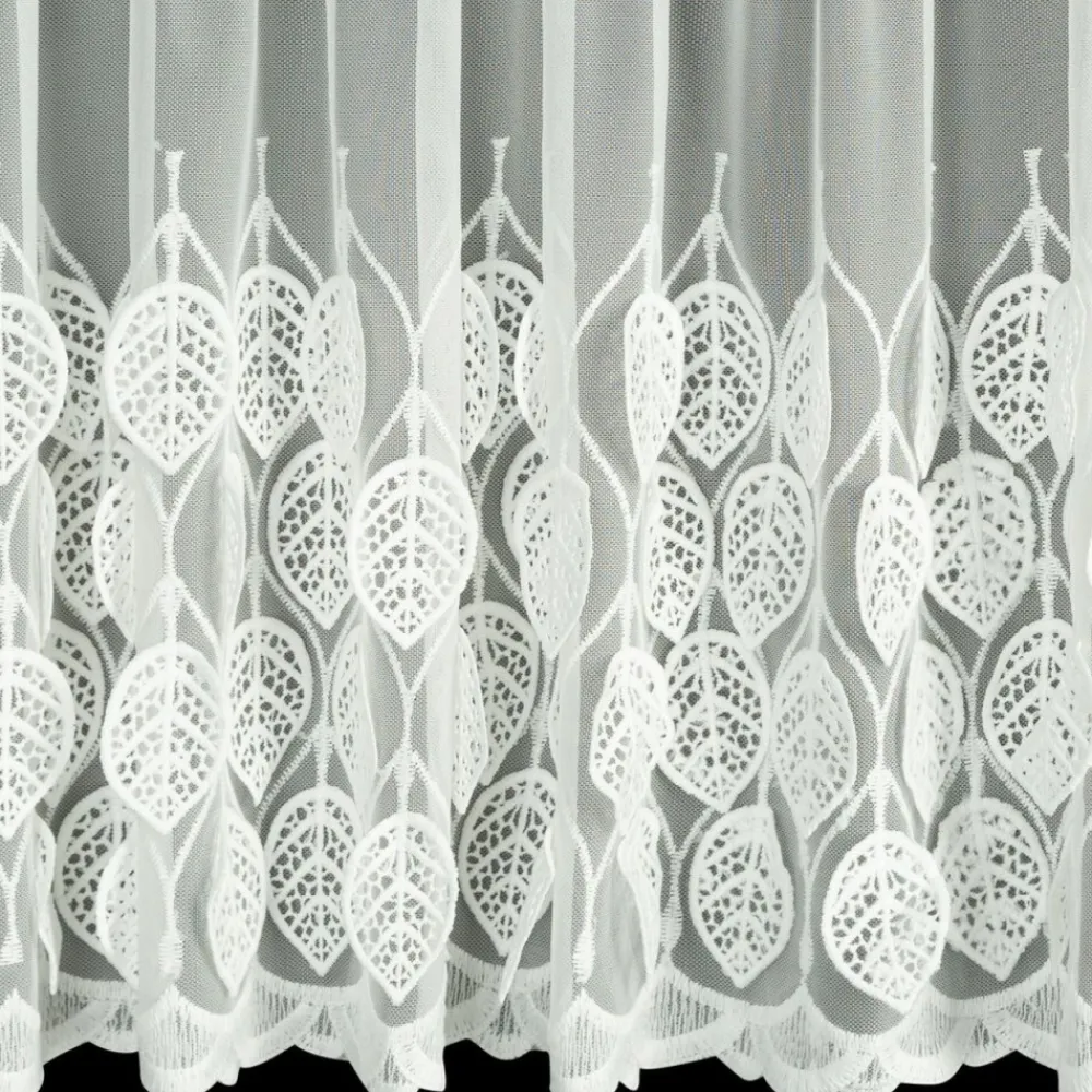 Zazdrostka NIRA haft 3D liście 70x150 cm * EUROFIRANY B.B. Choczyńscy Sp.J.