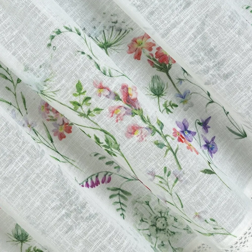 Zazdrostka SYLWIA 60x150 kolorowe kwiaty * EUROFIRANY B.B. Choczyńscy Sp.J.