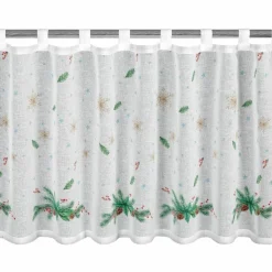 Zazdrostka świąteczna 60x150 cm biała gałązka jodły * EUROFIRANY B.B. Choczyńscy Sp.J. Discount