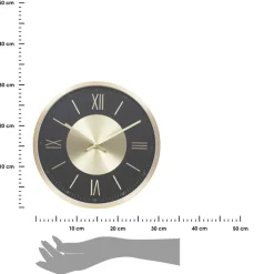 Zegar ścienny Ariana złoty 30 cm