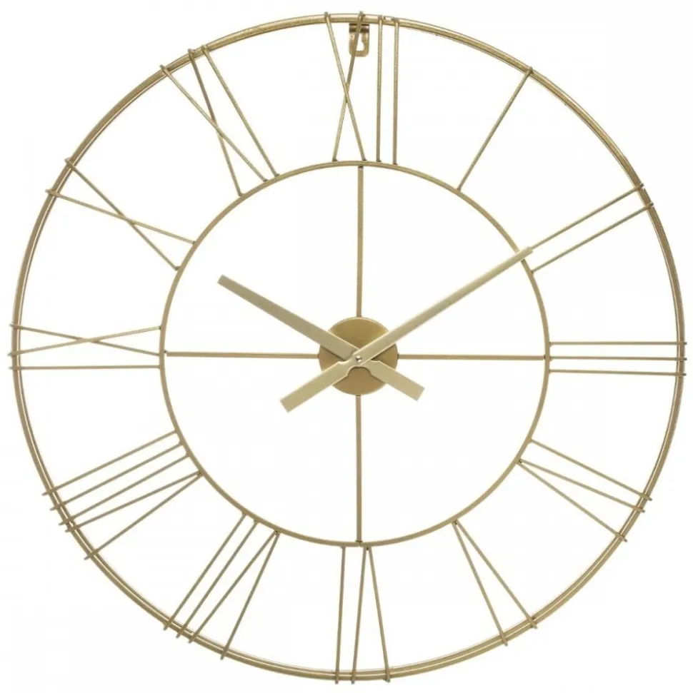 Zegar ścienny Cason Gold 70 cm