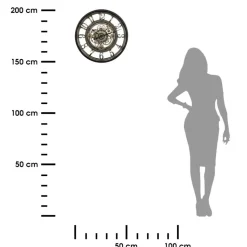 Zegar ścienny Meca 51 cm