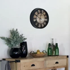Zegar ścienny vintage brązowy 39 cm * Atmosphera Best